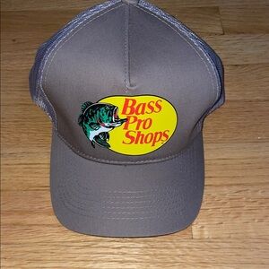 Bass Pro Shops Tan Cap with Fish Logo
